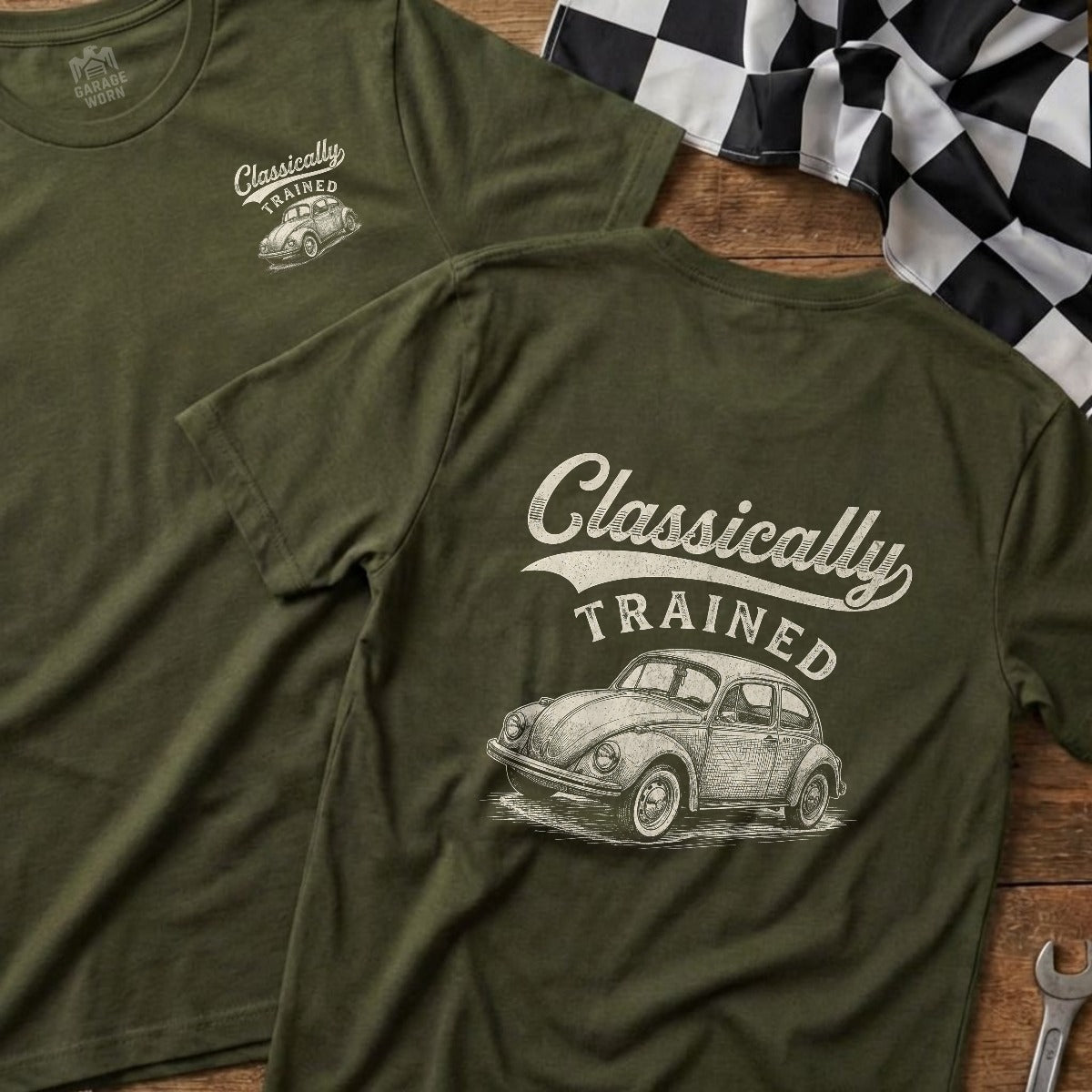 Military Green | Front & Back