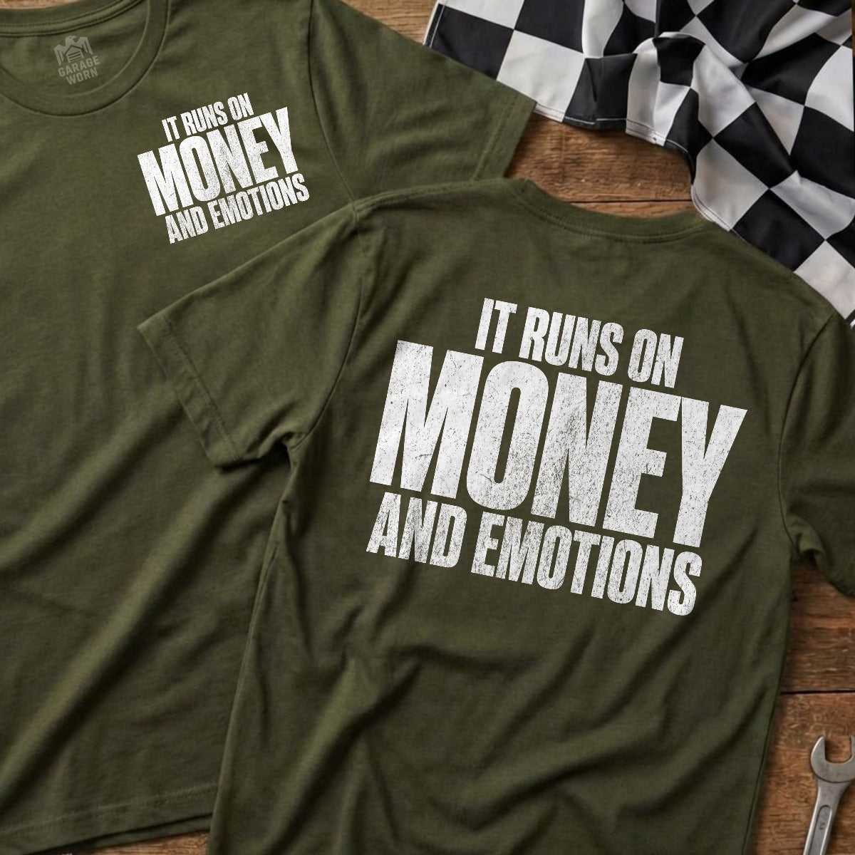 Military Green | Front & Back