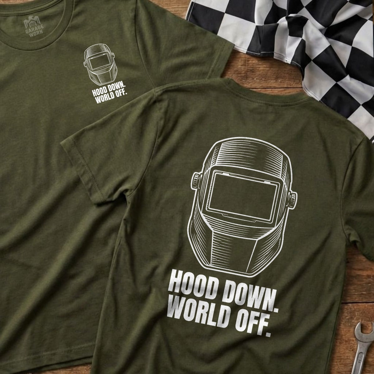 Military Green | Front & Back