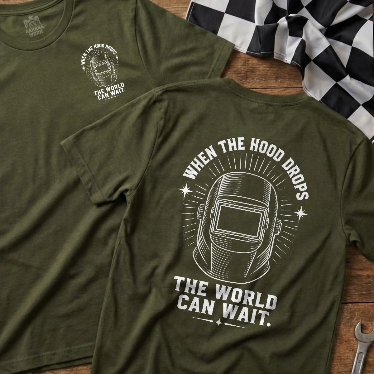 Military Green | Front & Back