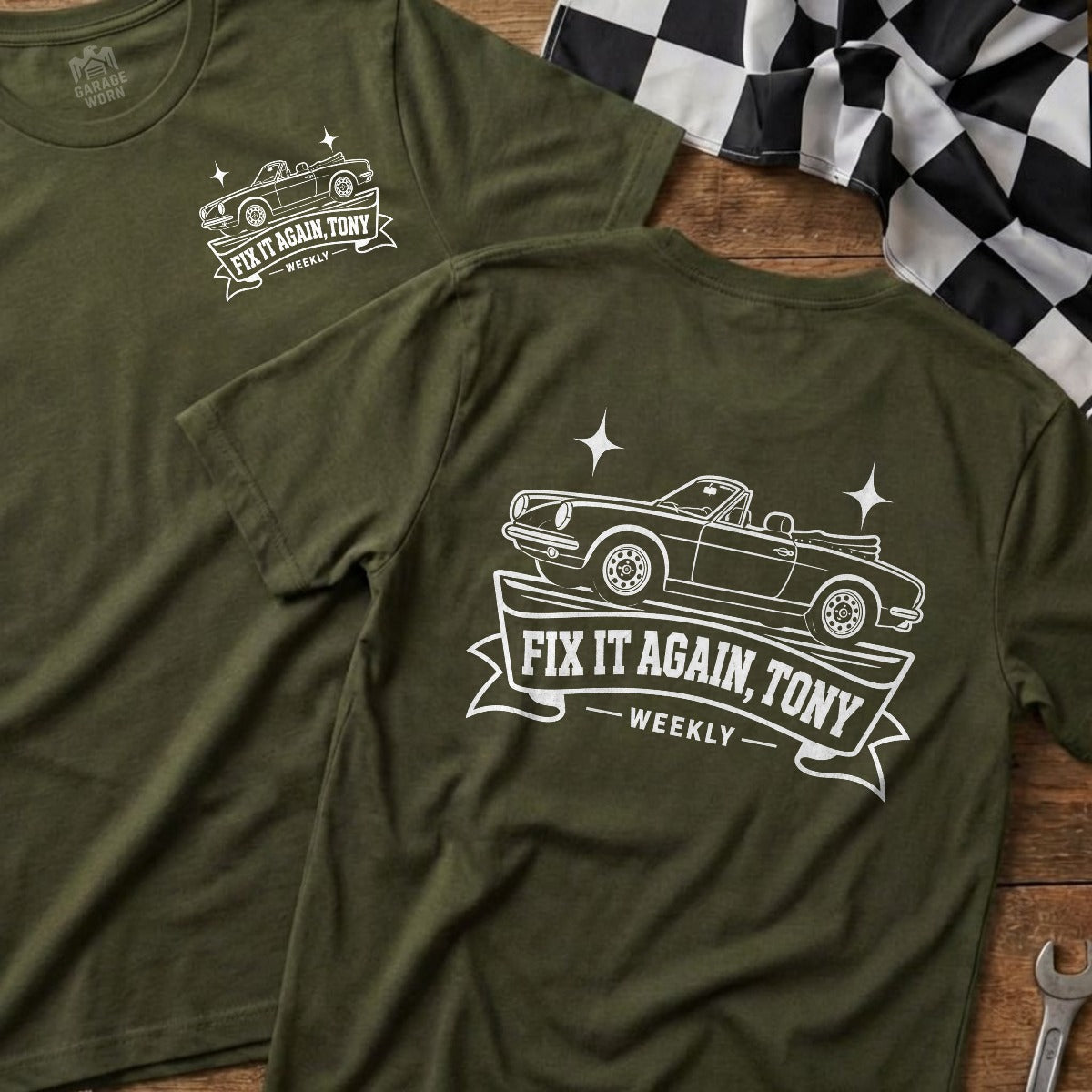 Military Green | Front & Back