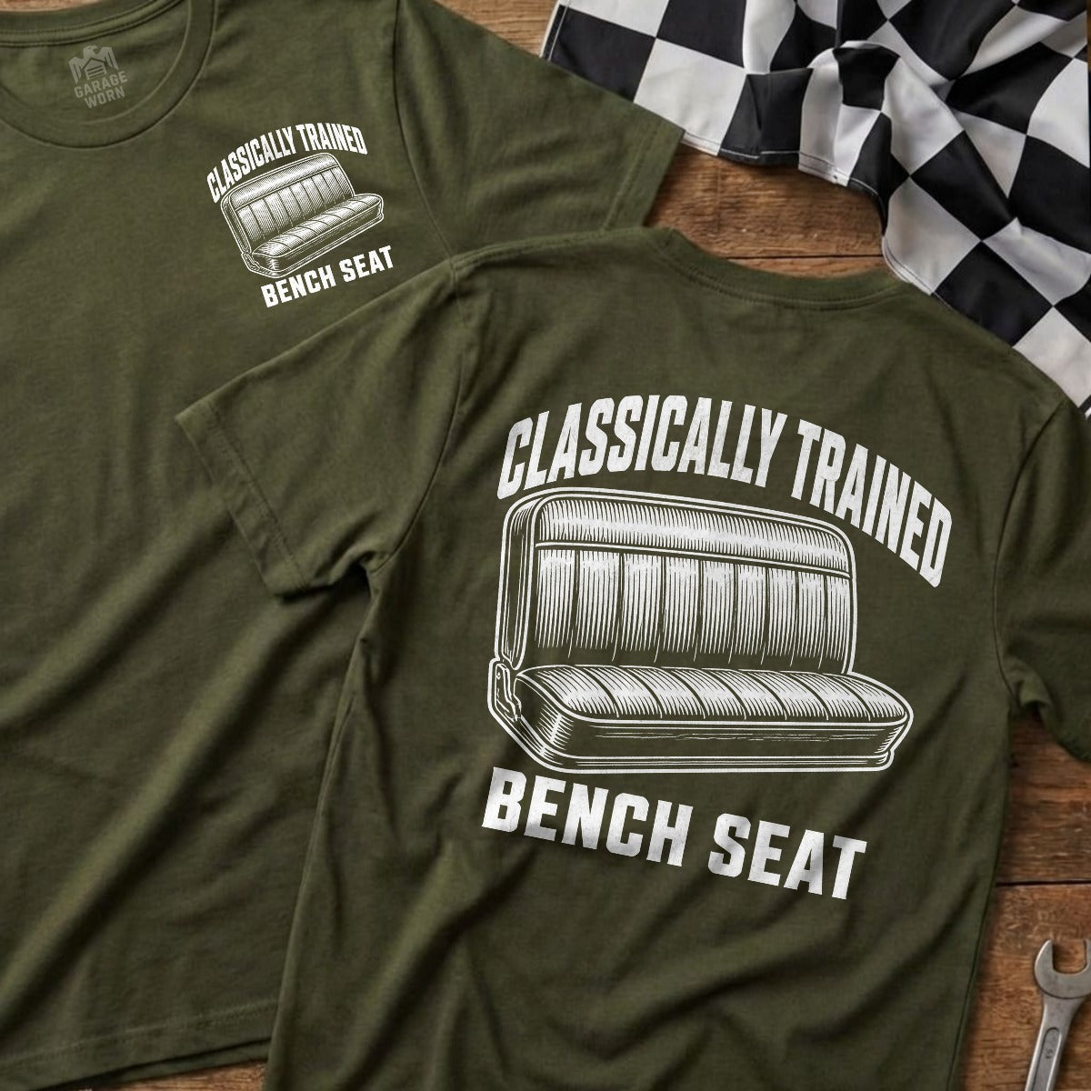 Military Green | Front & Back