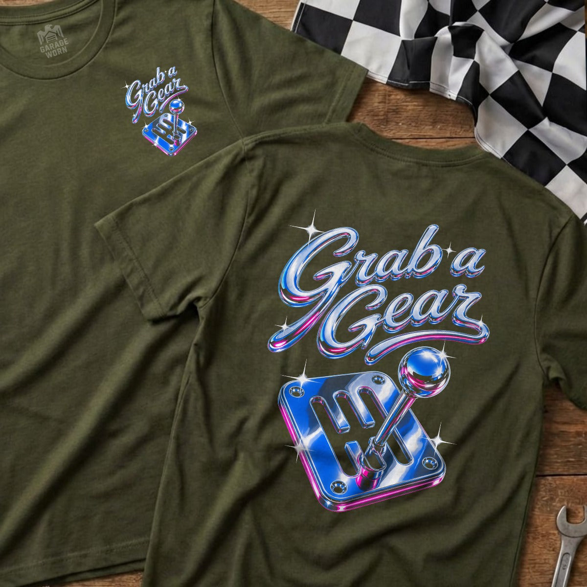 Military Green | Front & Back