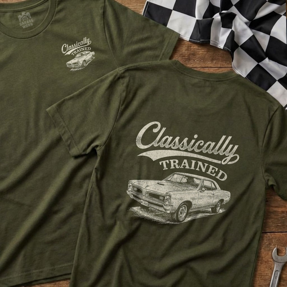 Military Green | Front & Back