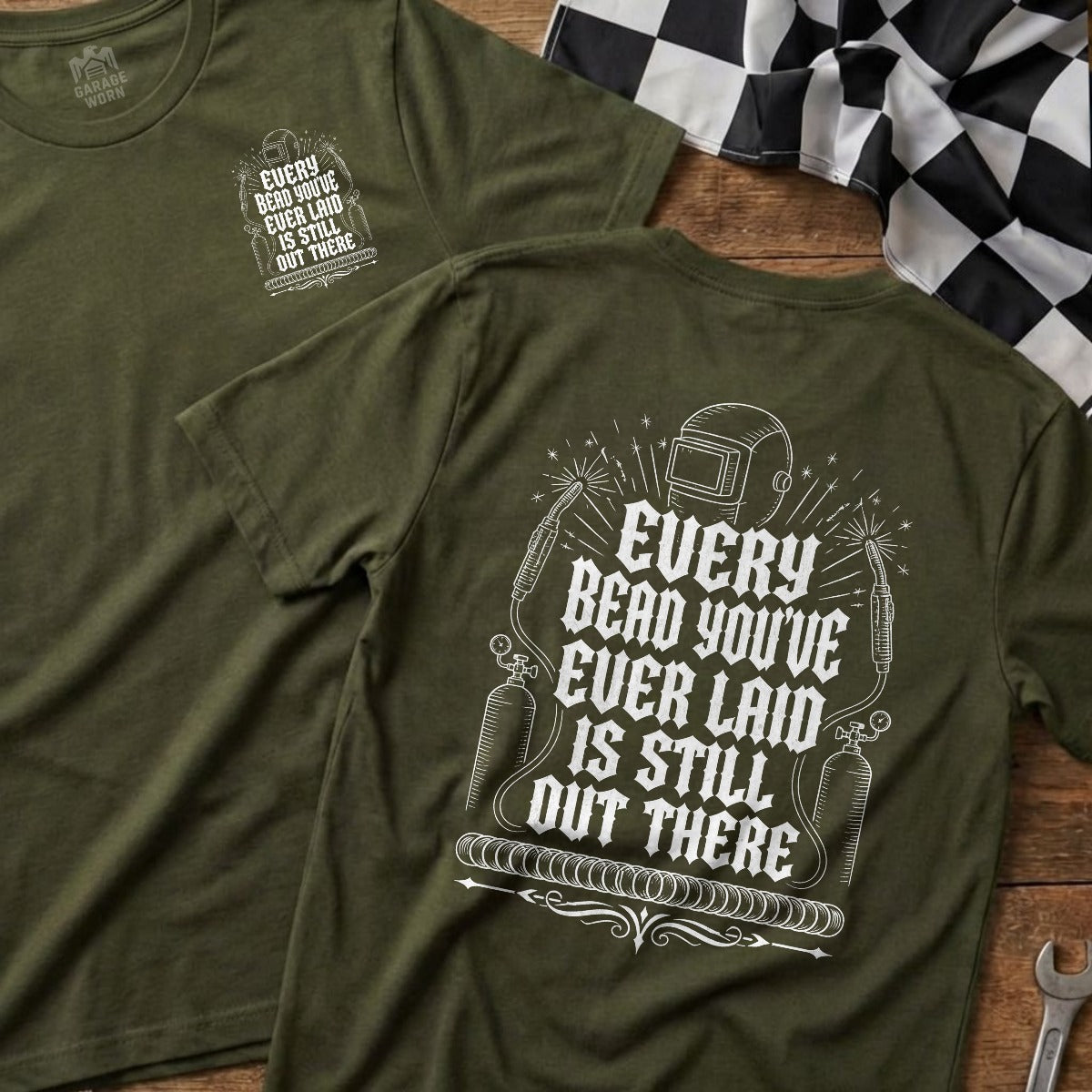 Military Green | Front & Back