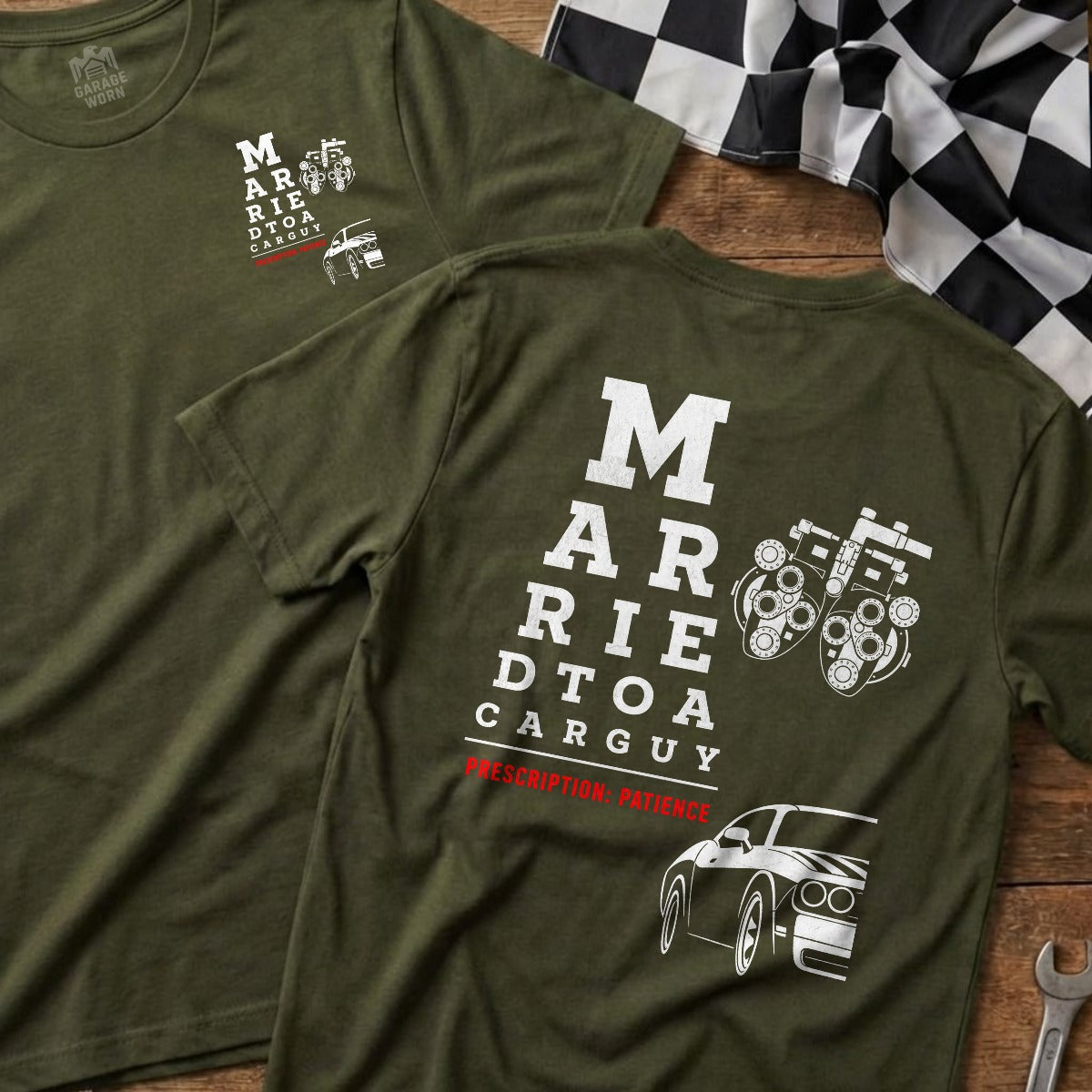 Military Green | Front & Back