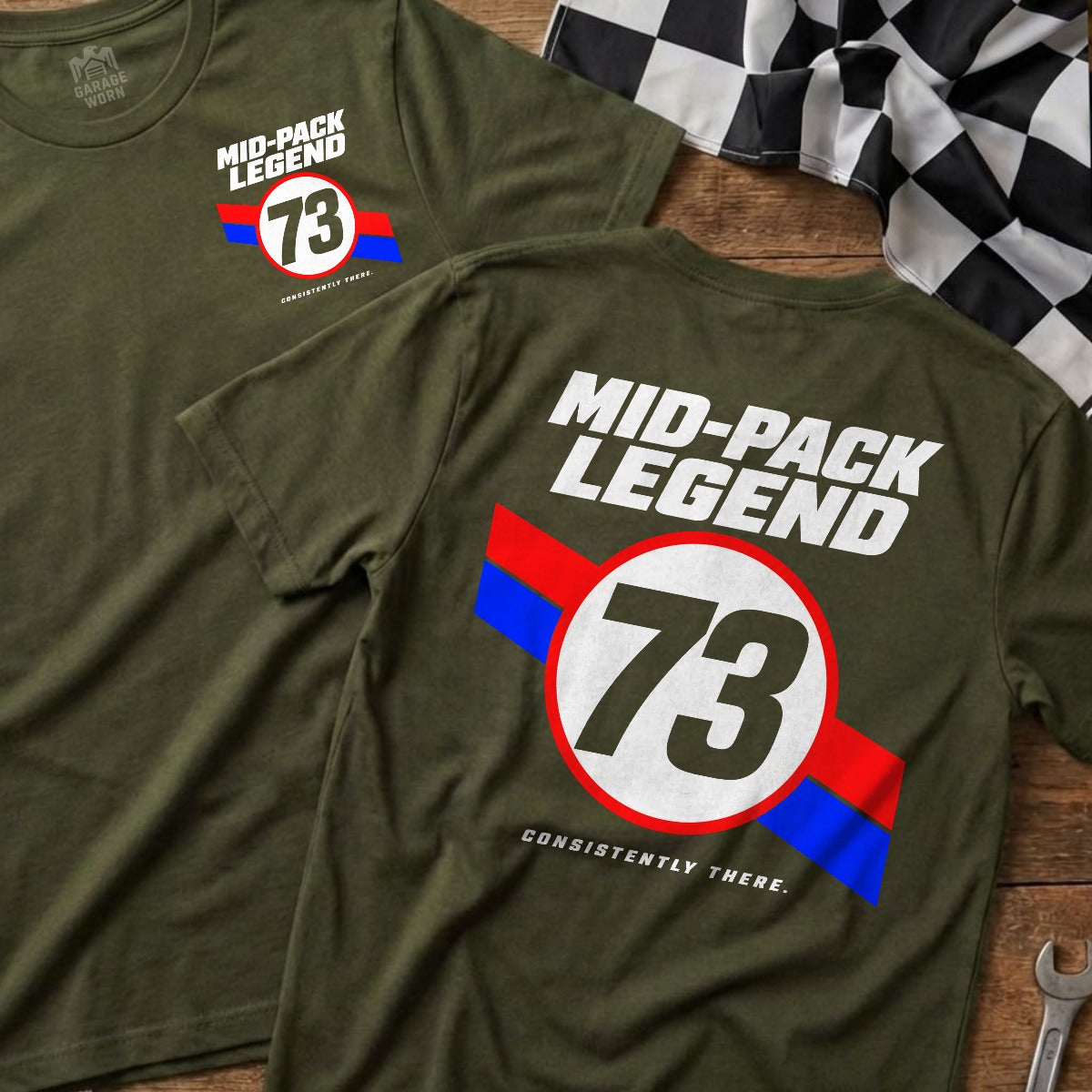 Military Green | Front & Back