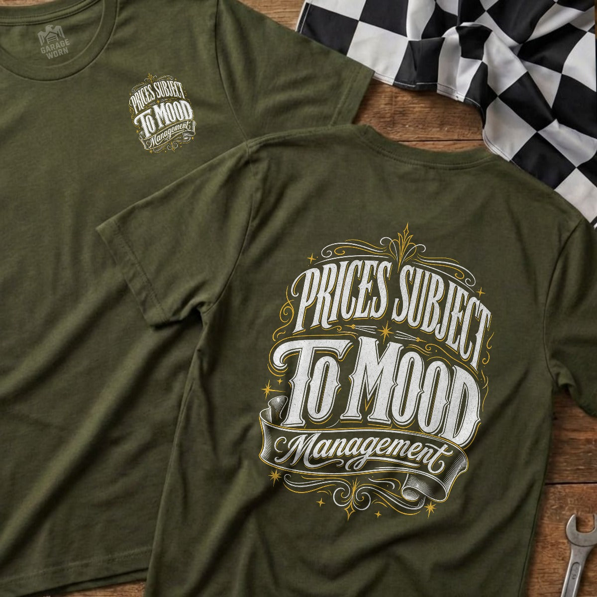 Military Green | Front & Back