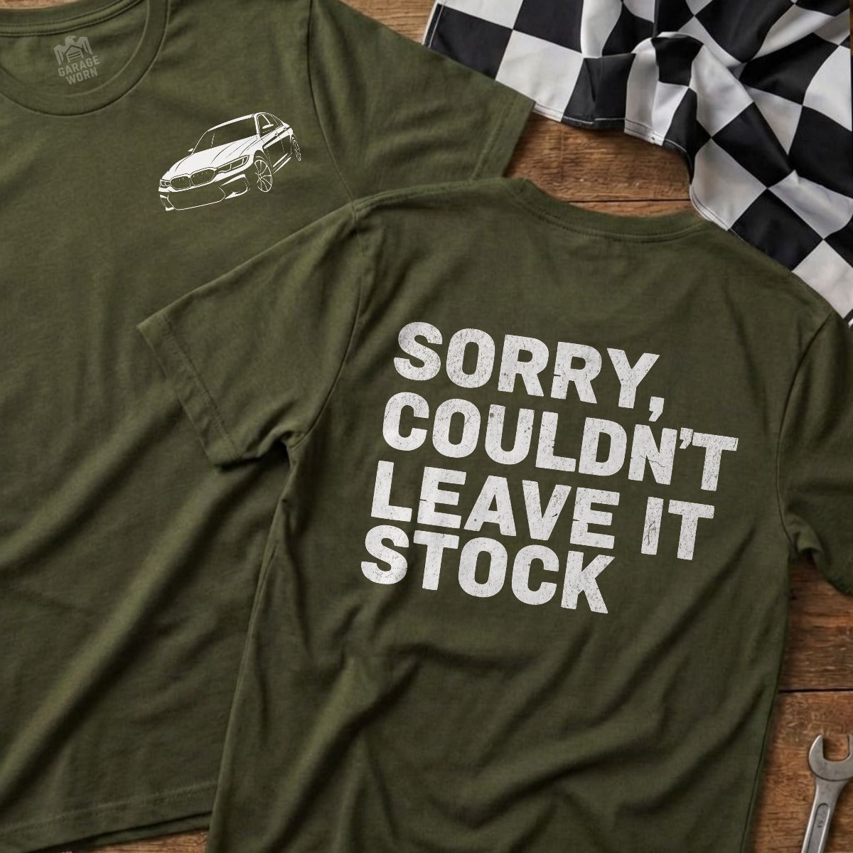Military Green | Front & Back