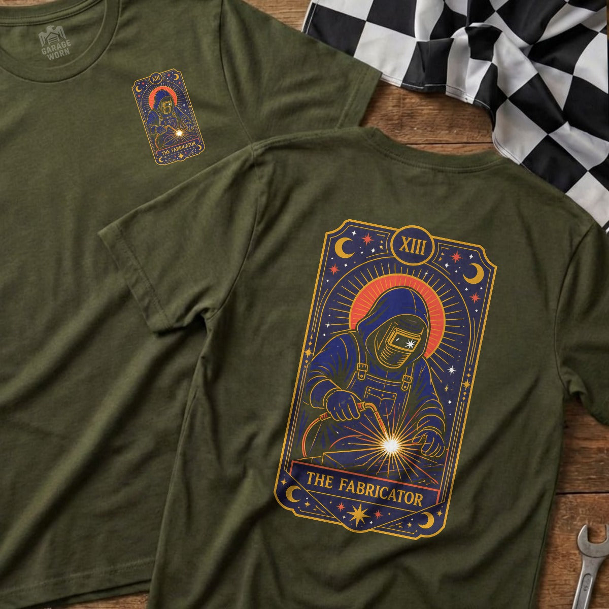 Military Green | Front & Back