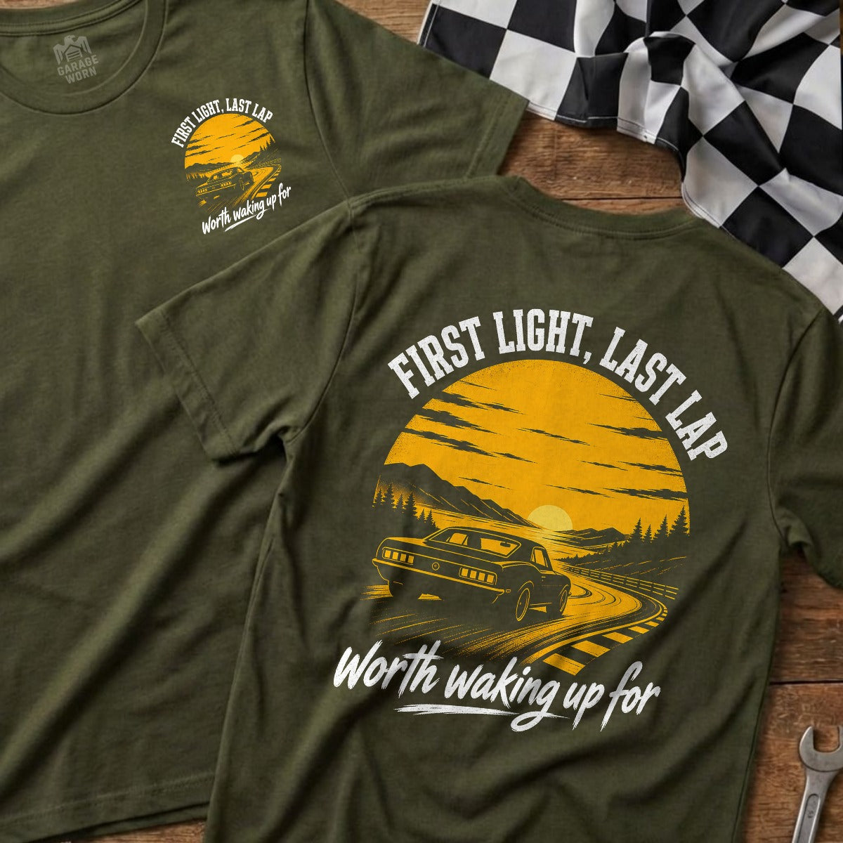 Military Green | Front & Back