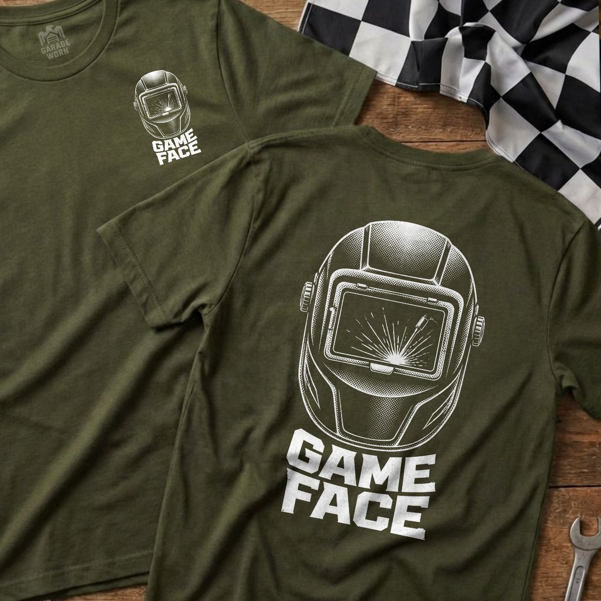 Military Green | Front & Back