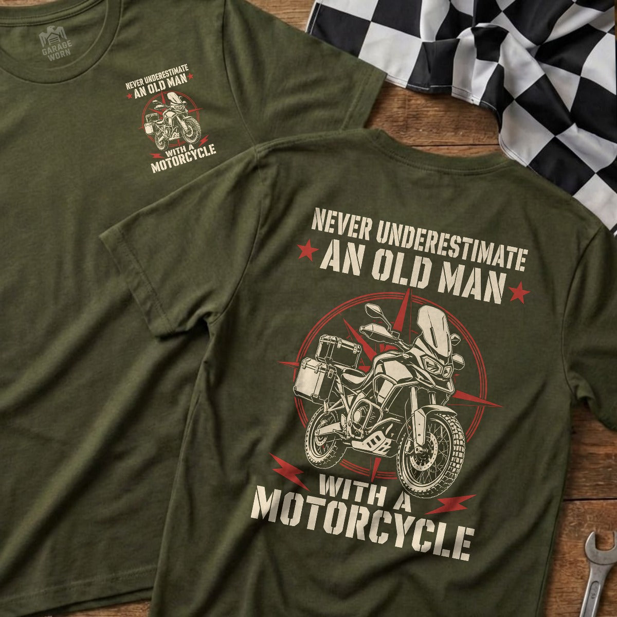 Military Green | Front & Back