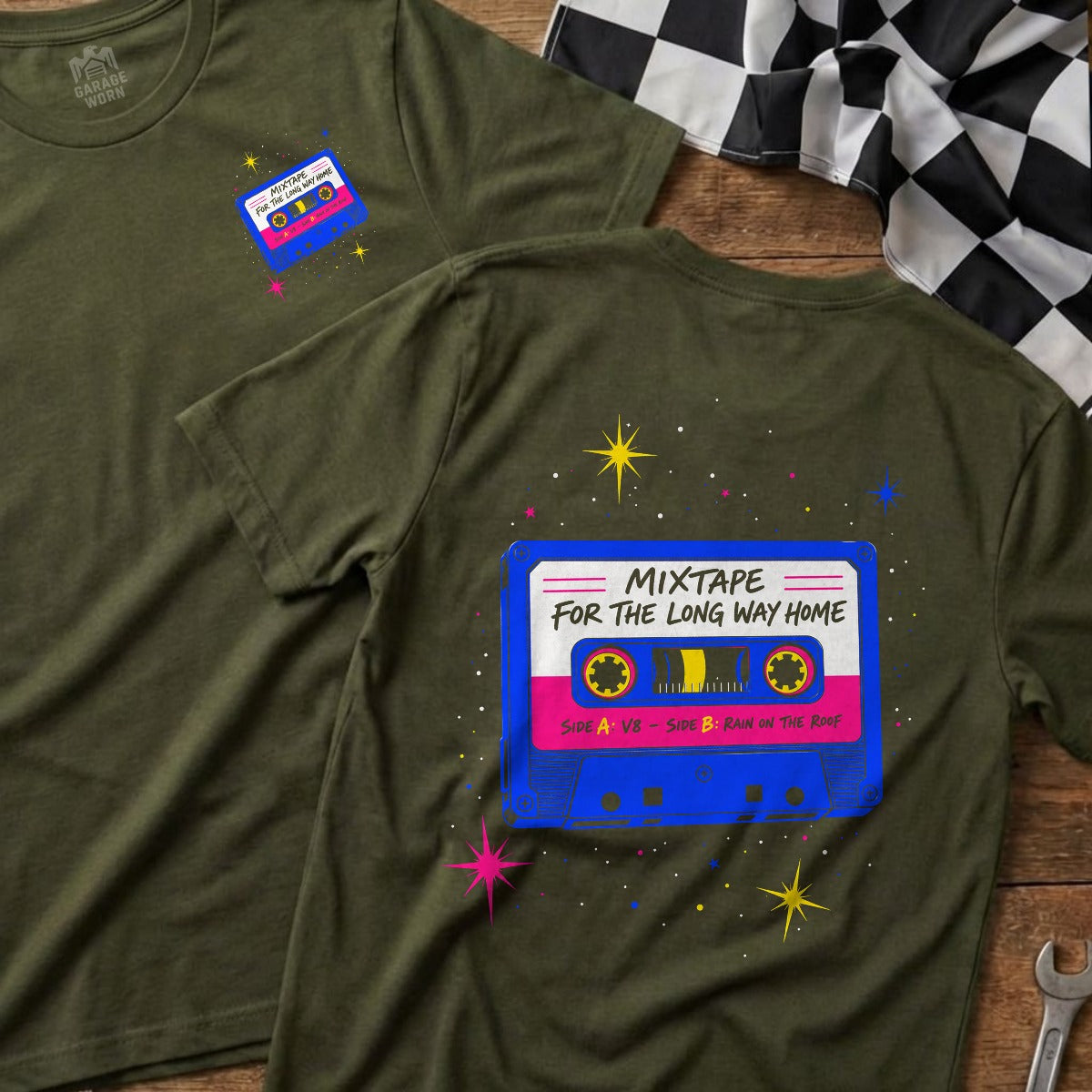 Military Green | Front & Back