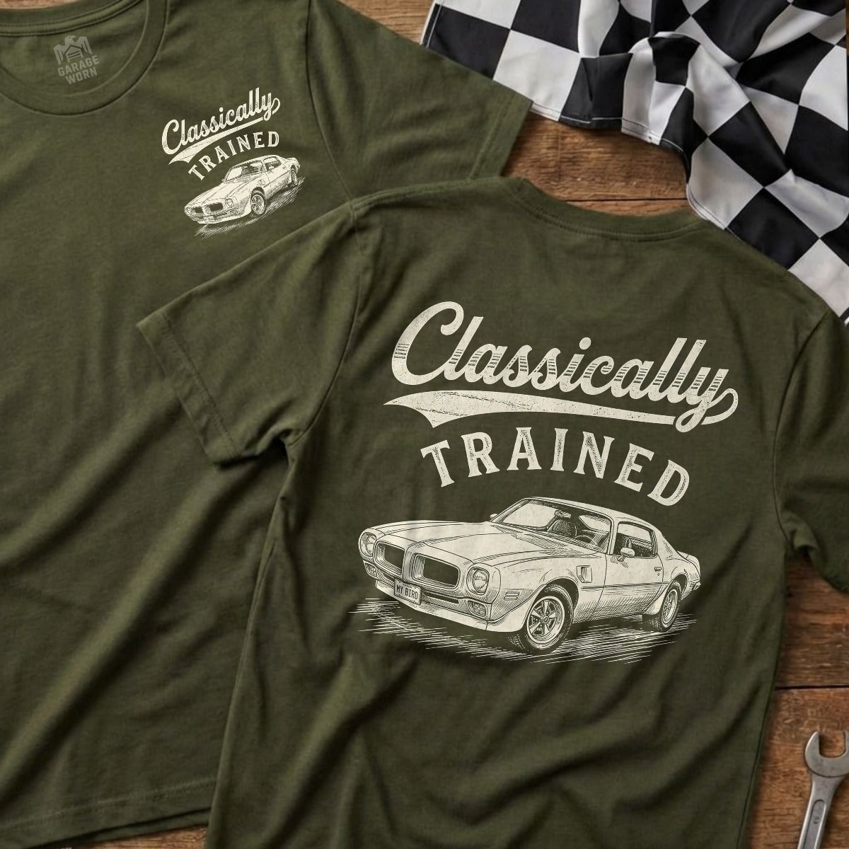 Military Green | Front & Back