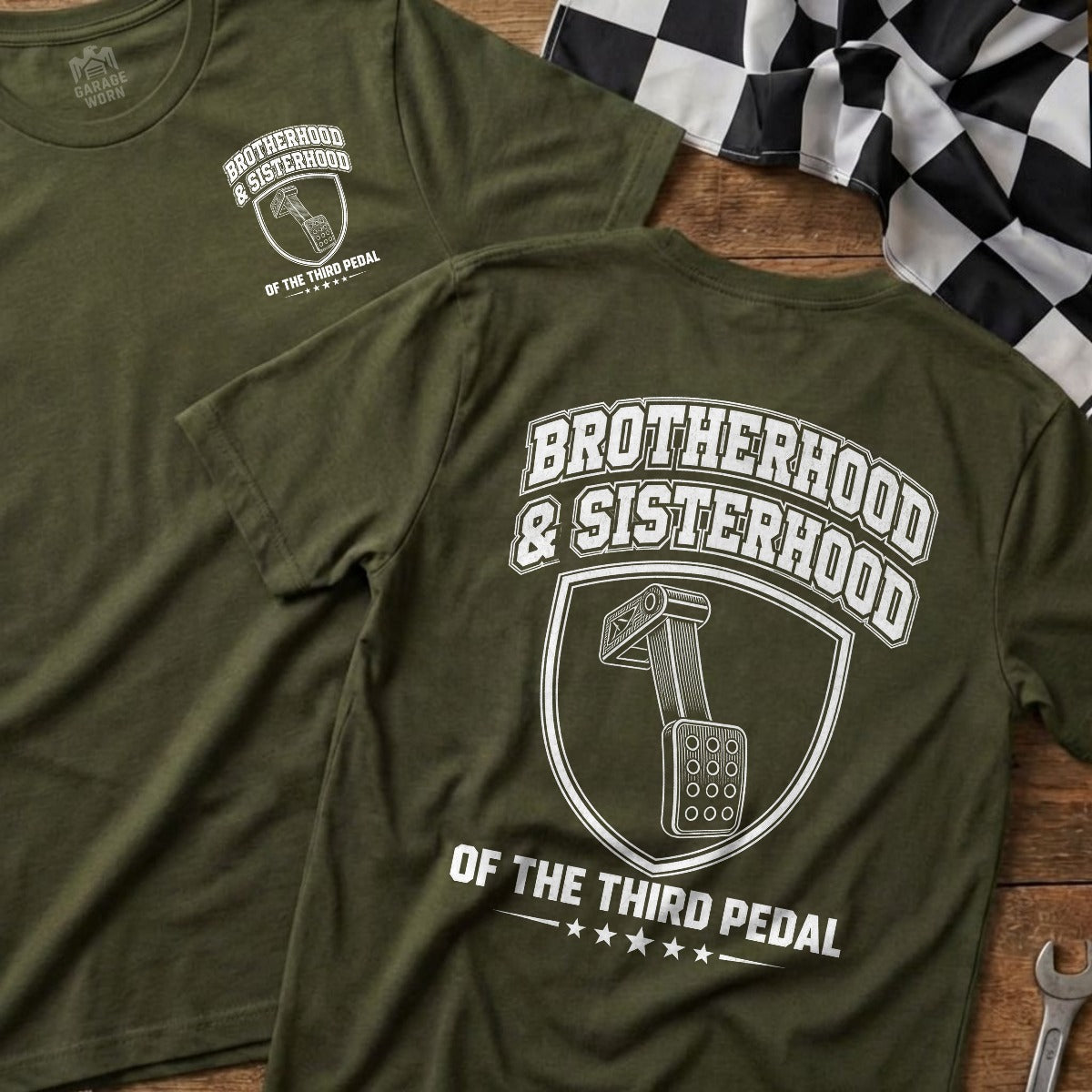 Military Green | Front & Back