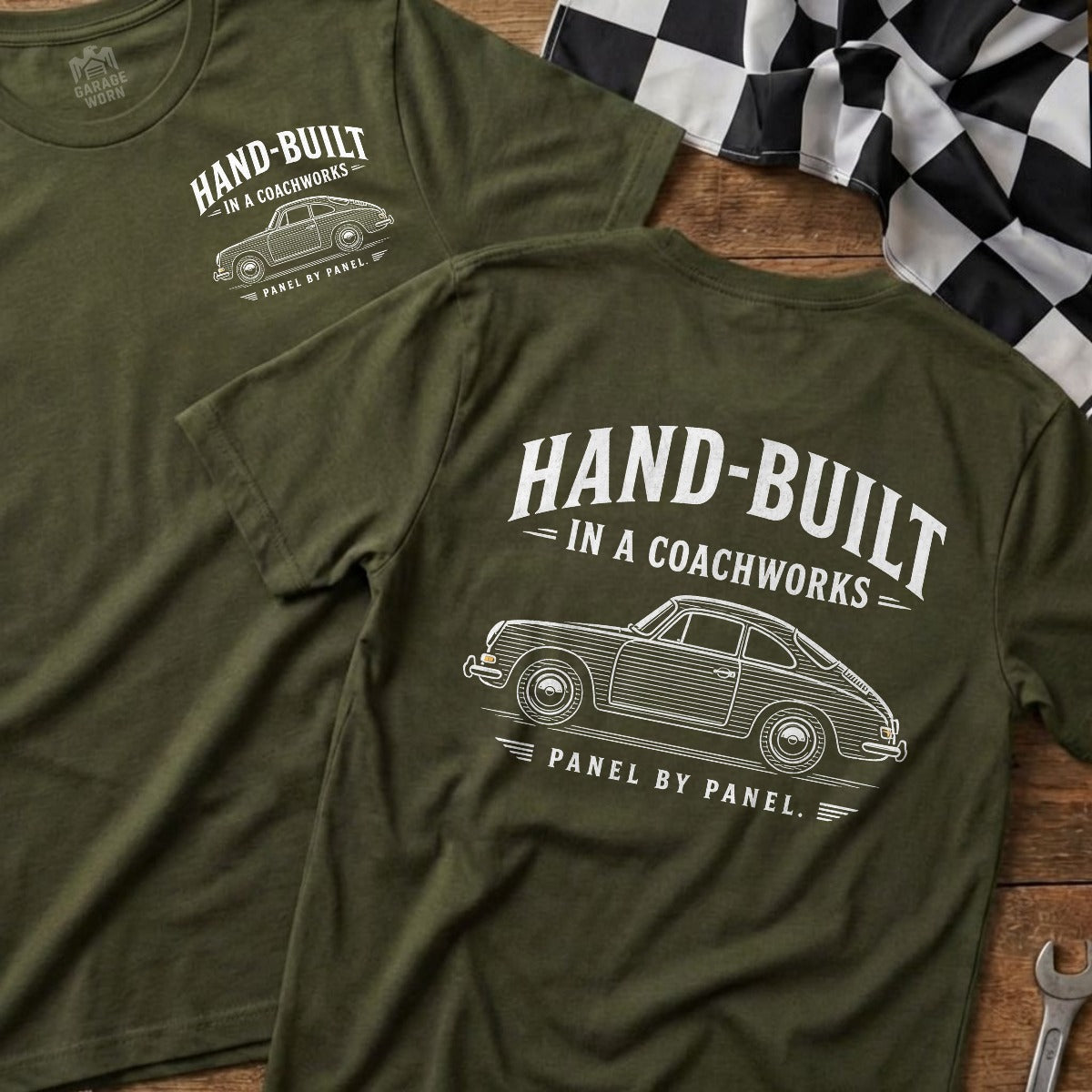 Military Green | Front & Back