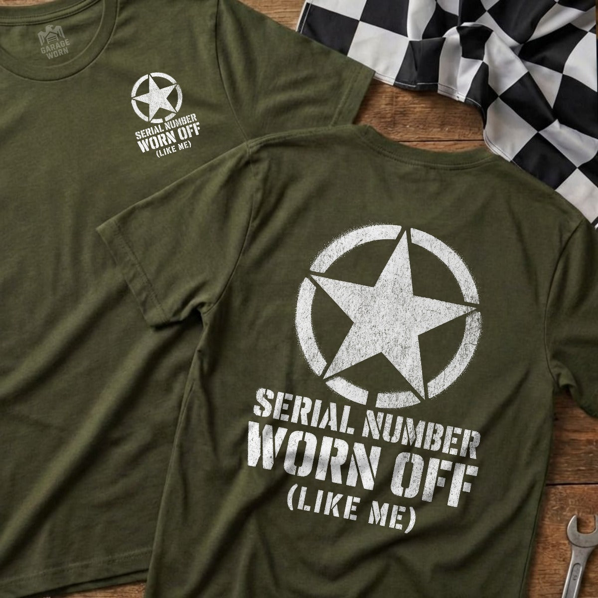 Military Green | Front & Back