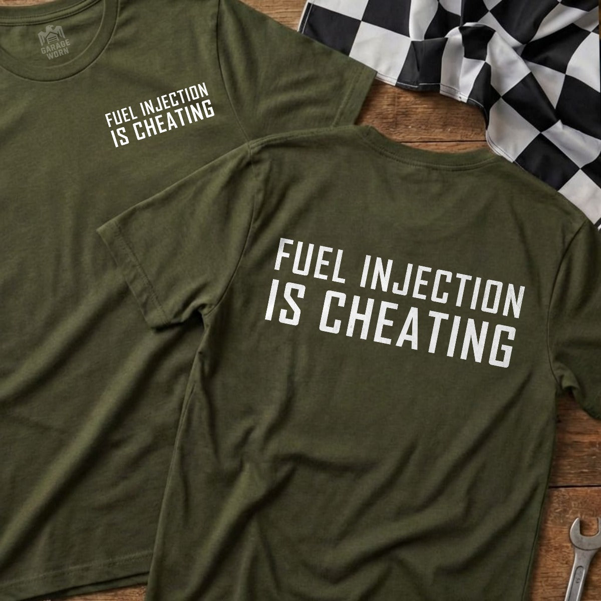 Military Green | Front & Back
