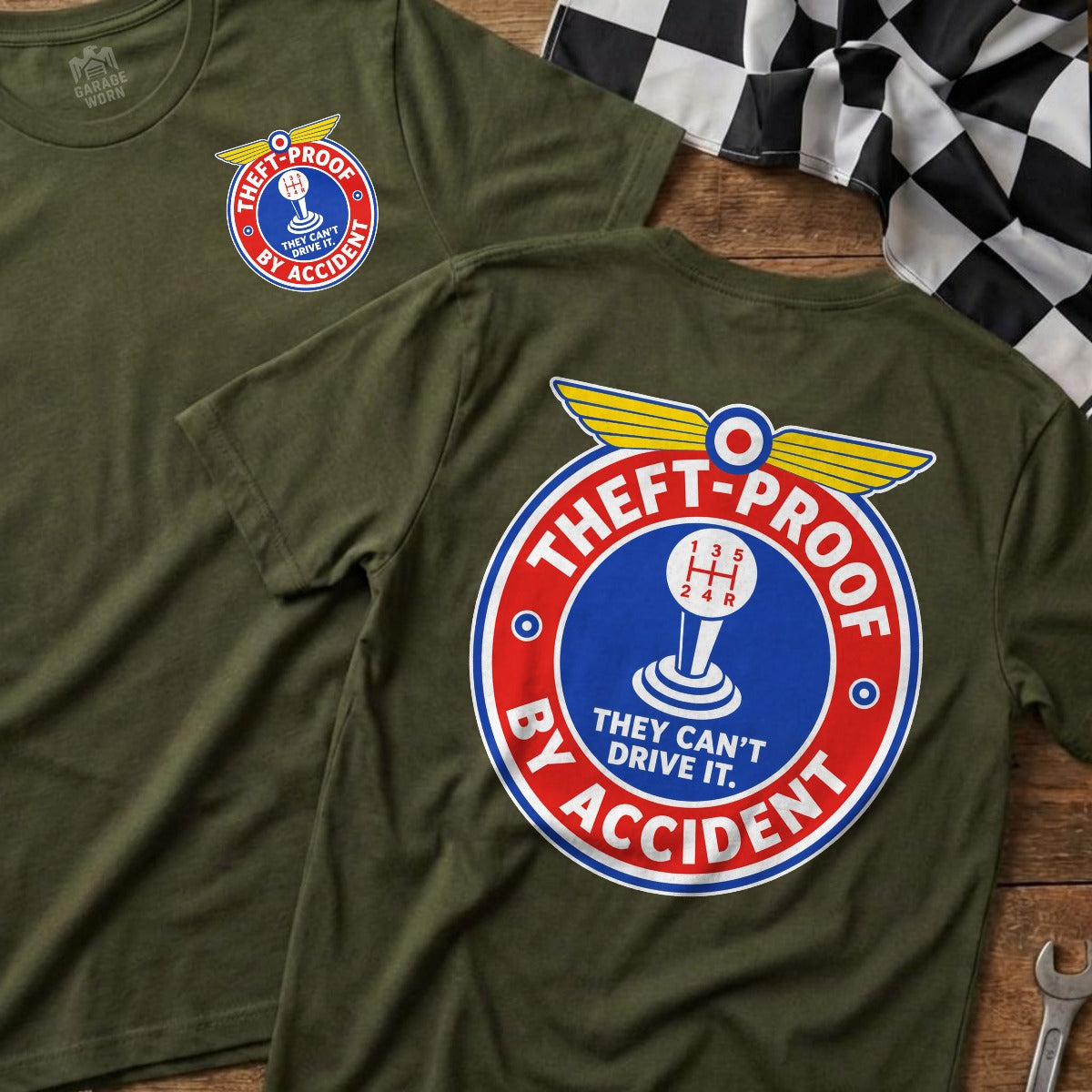 Military Green | Front & Back