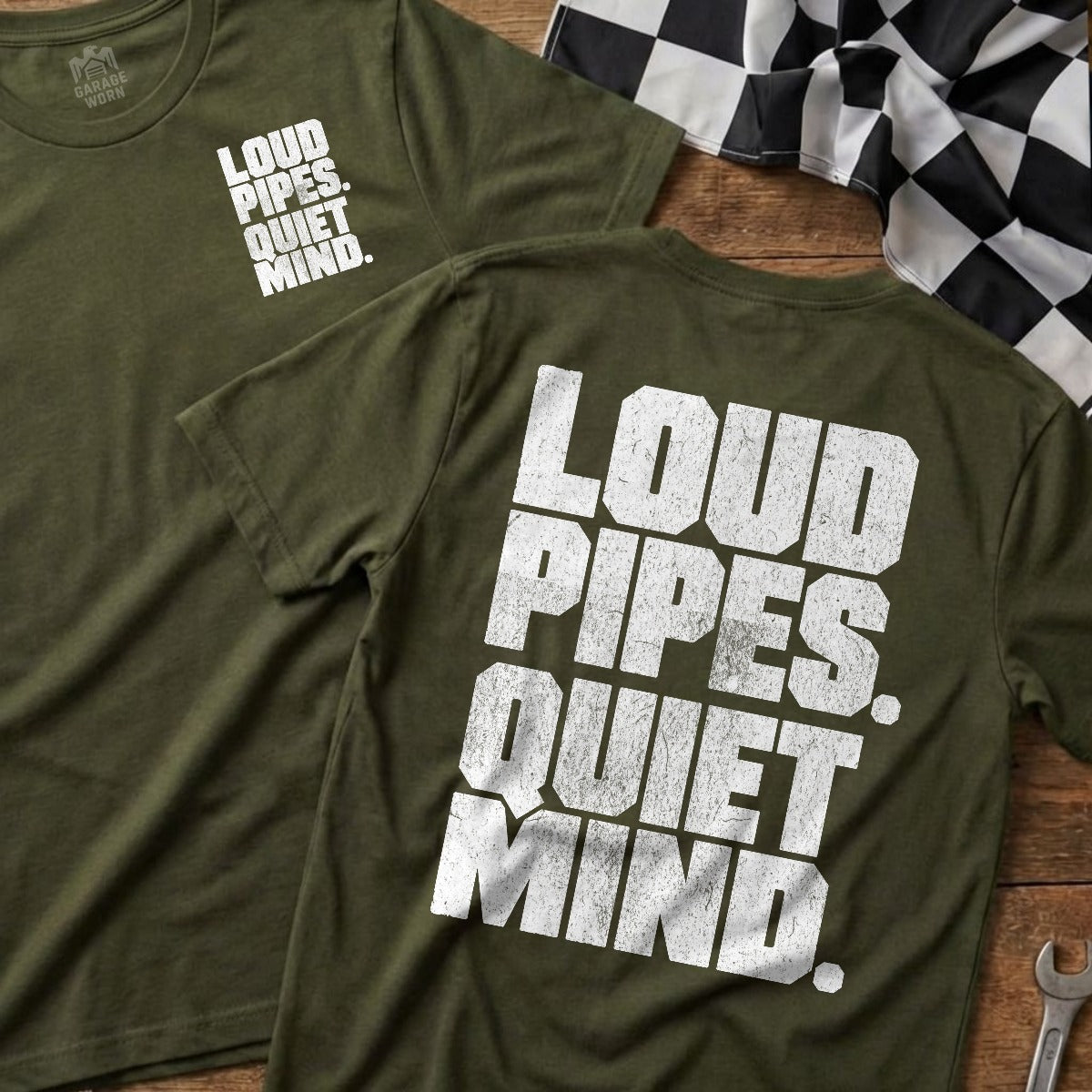 Military Green | Front & Back