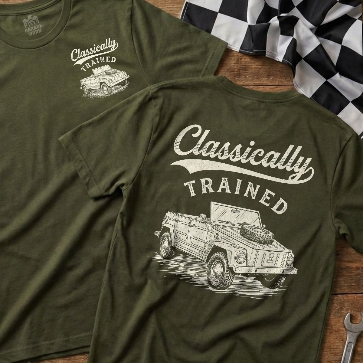 Military Green | Front & Back