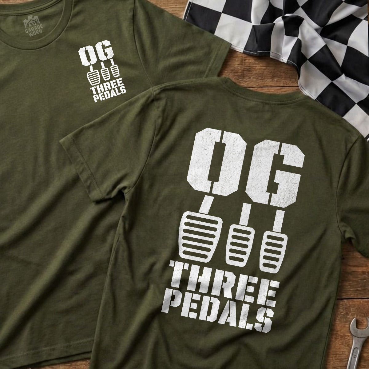 Military Green | Front & Back