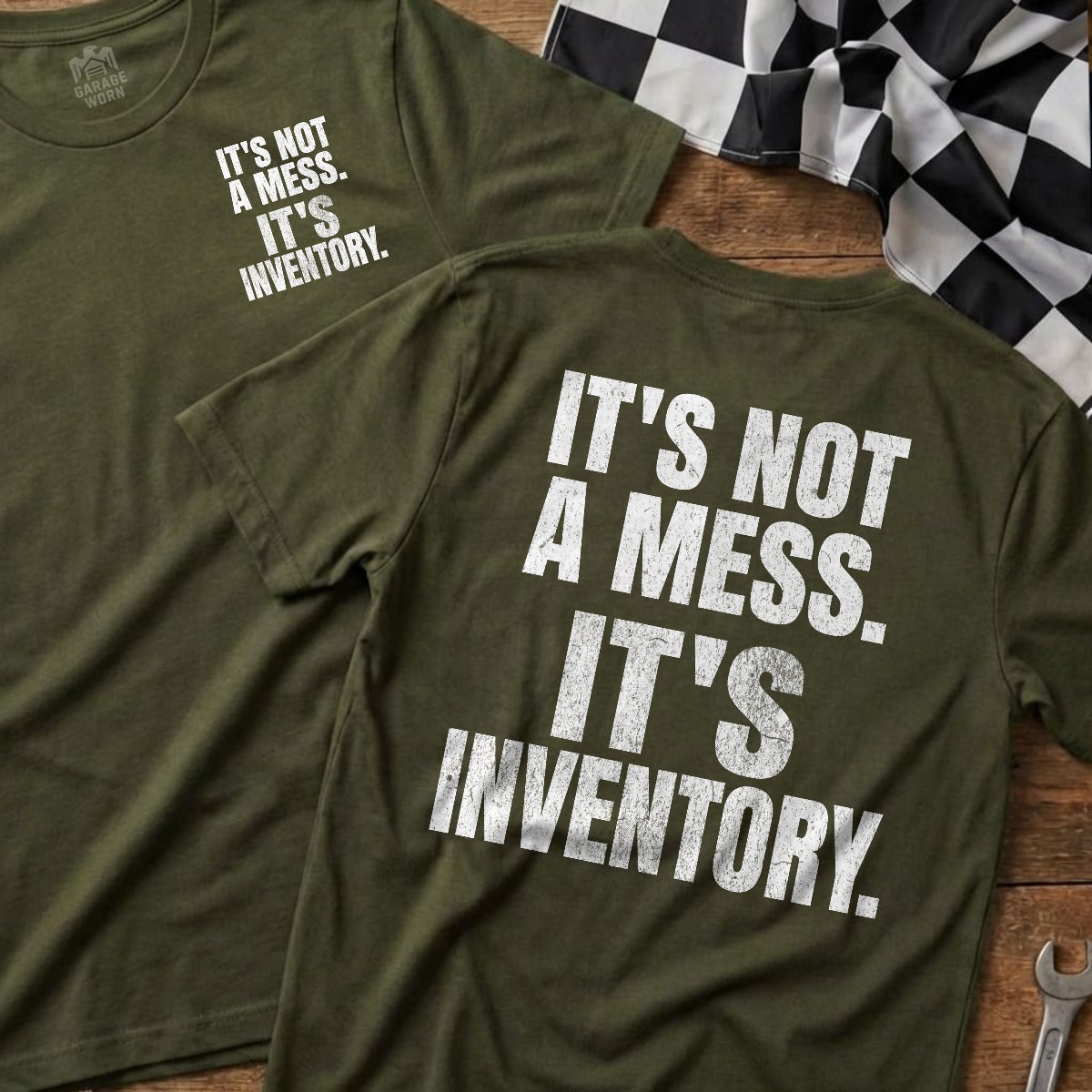 Military Green | Front & Back