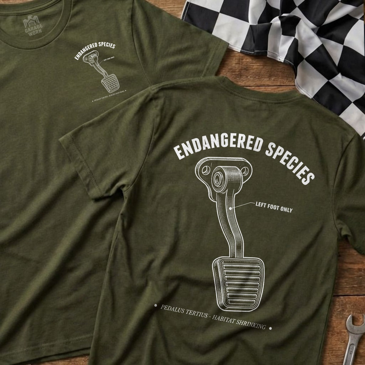 Military Green | Front & Back