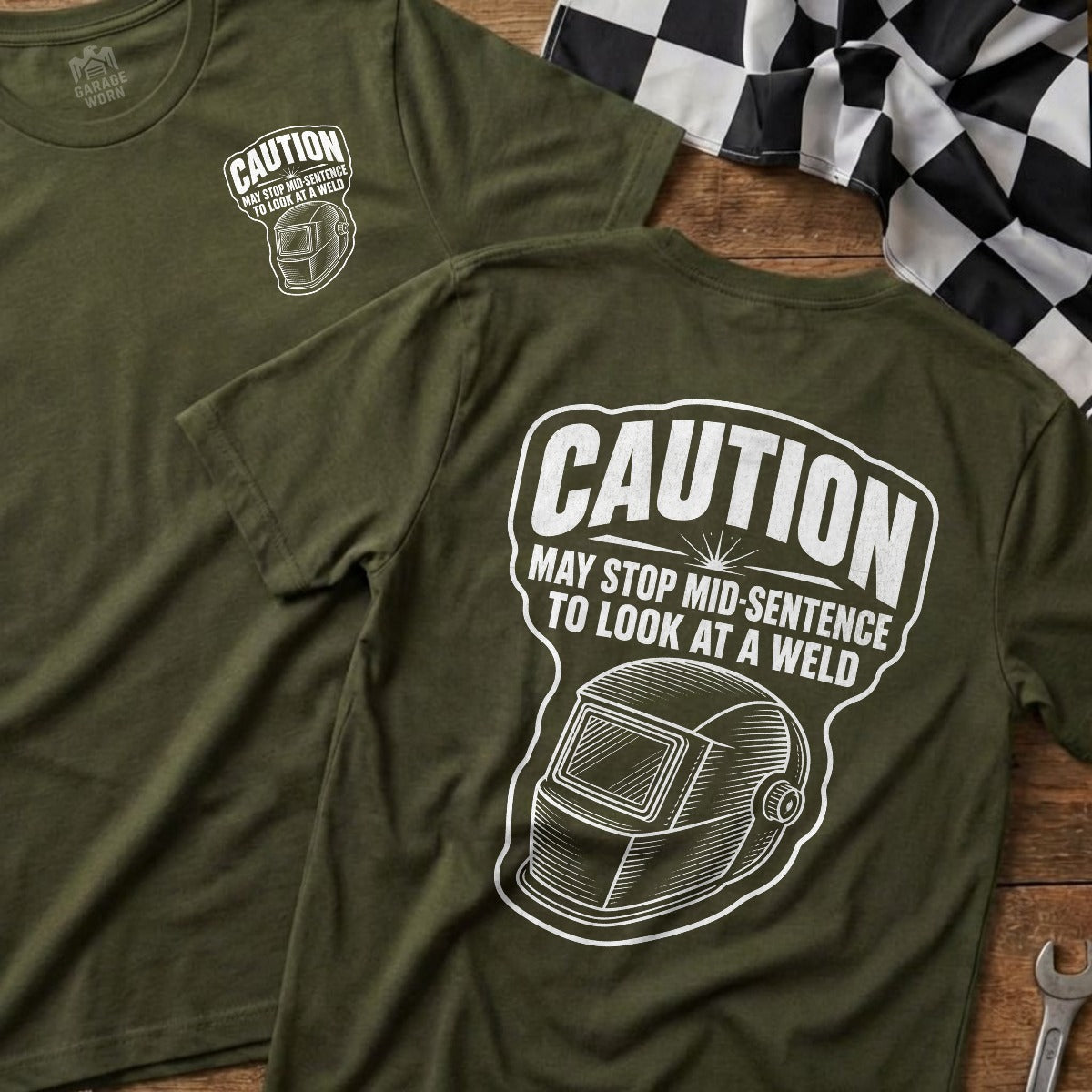 Military Green | Front & Back