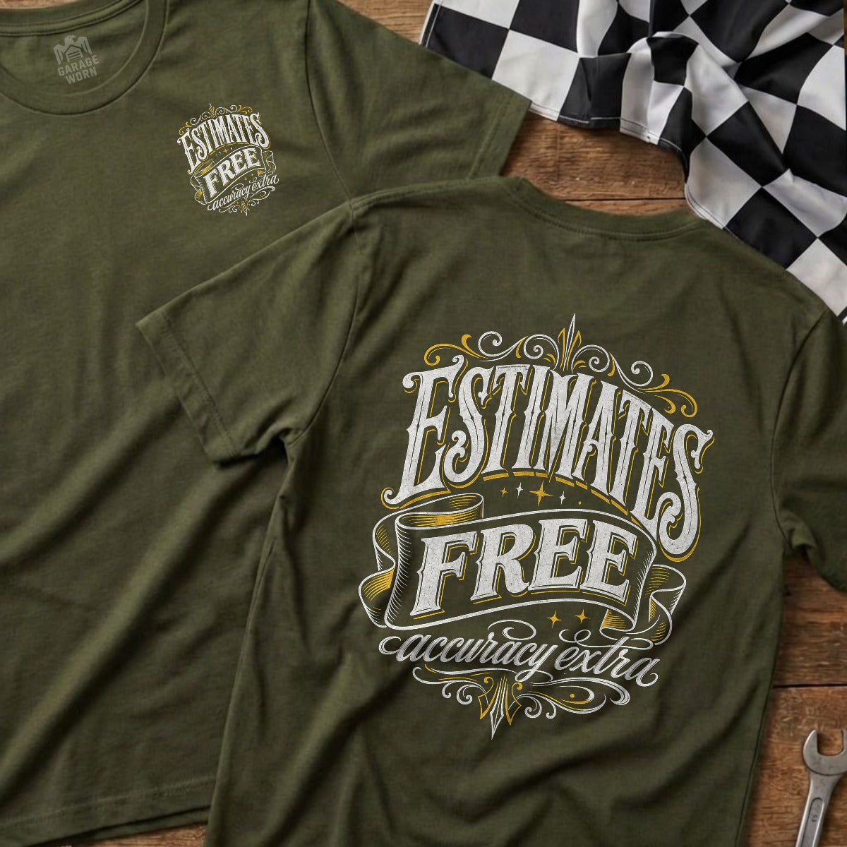 Military Green | Front & Back