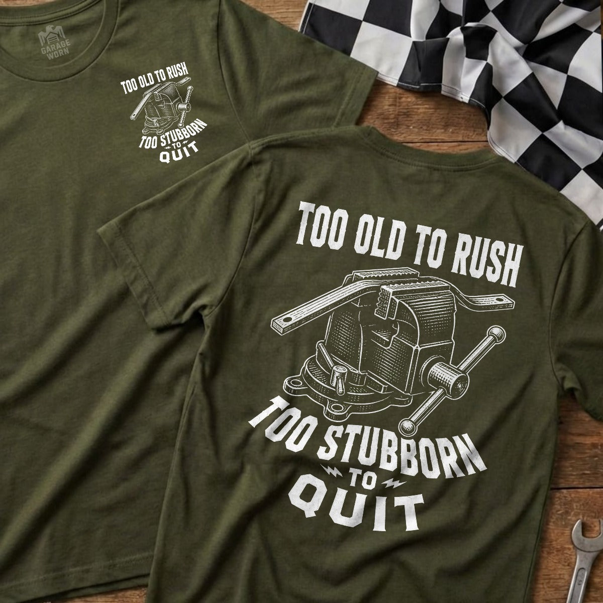 Military Green | Front & Back
