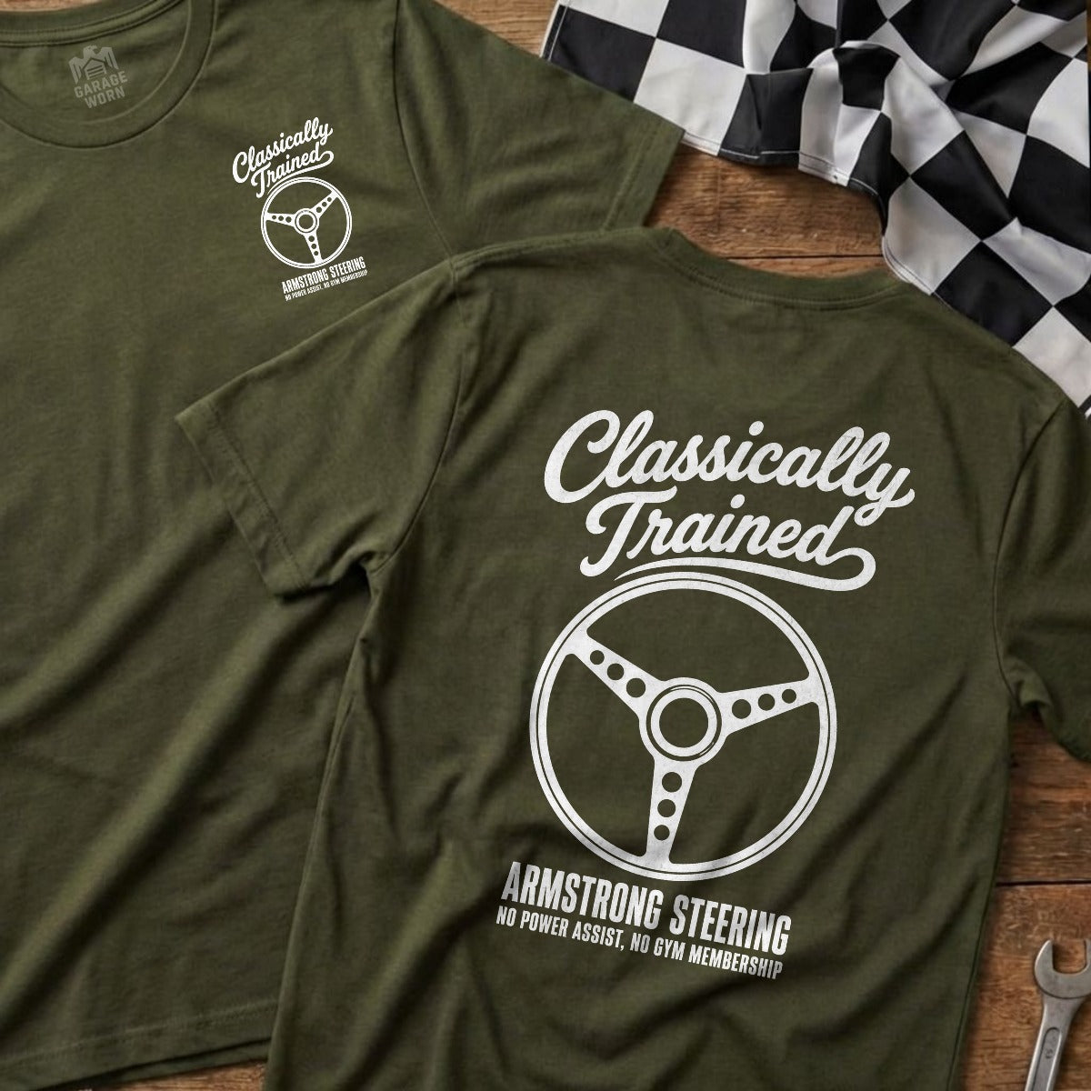 Military Green | Front & Back