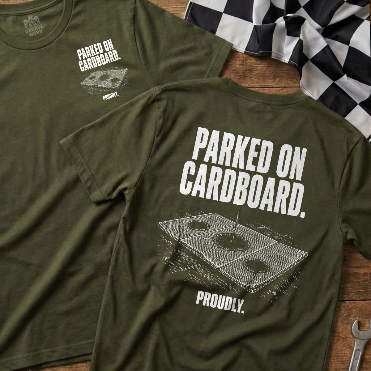 Military Green | Front & Back
