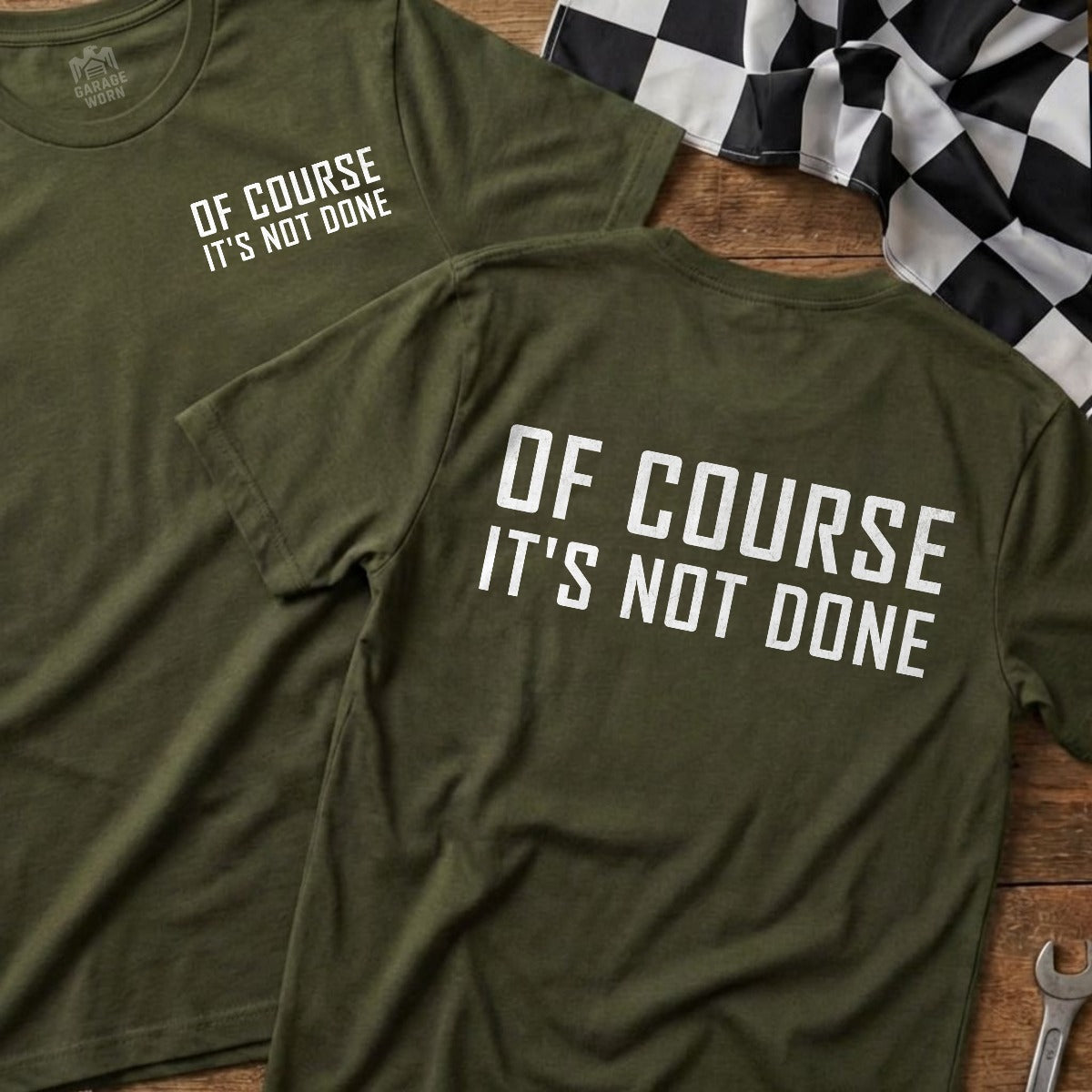 Military Green | Front & Back