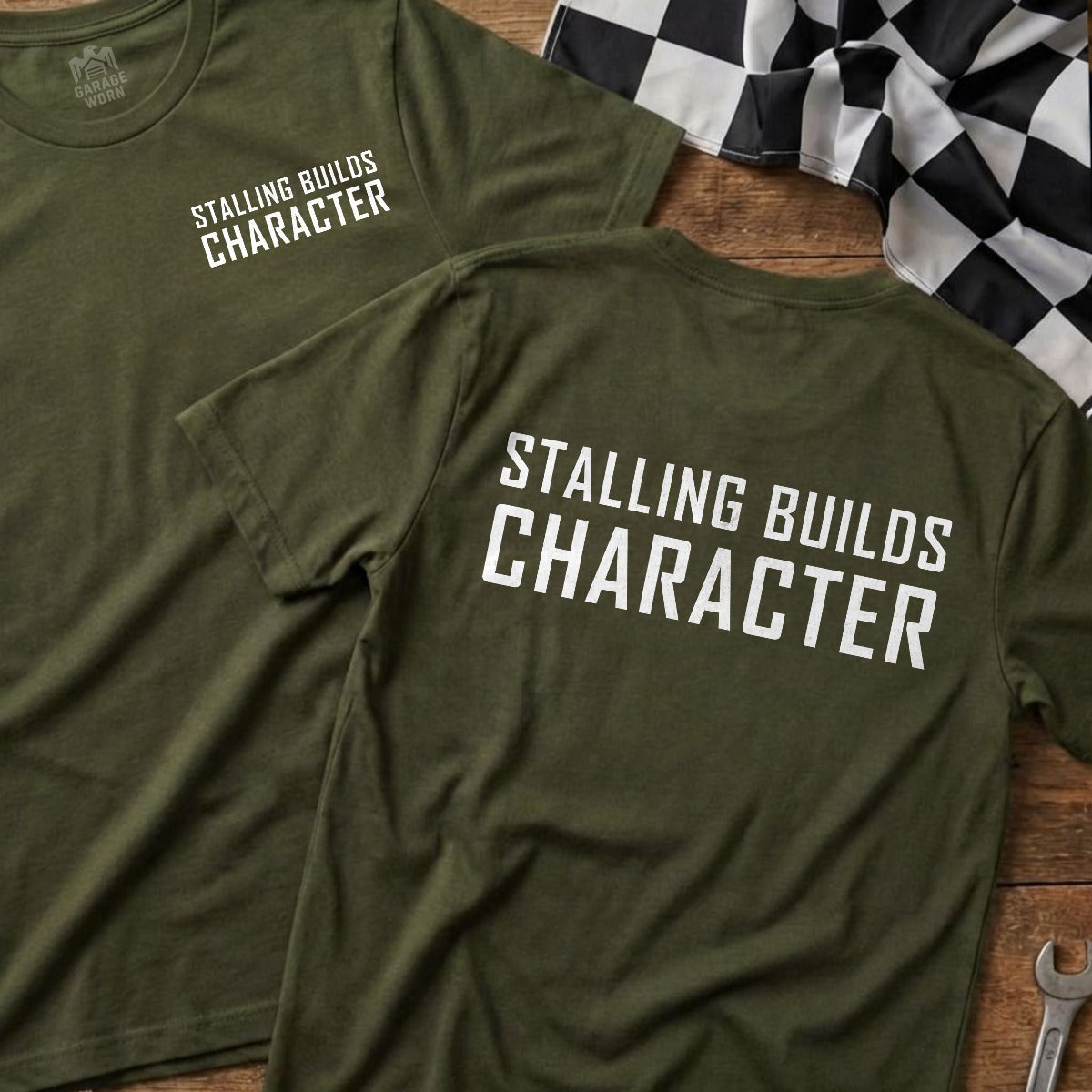 Military Green | Front & Back