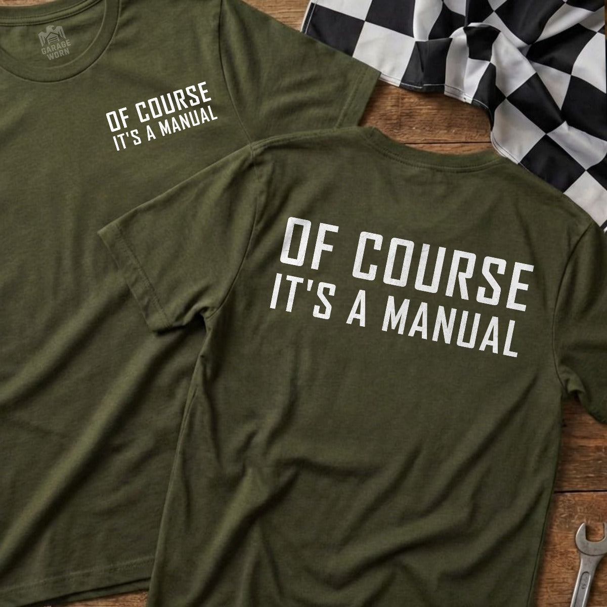 Military Green | Front & Back