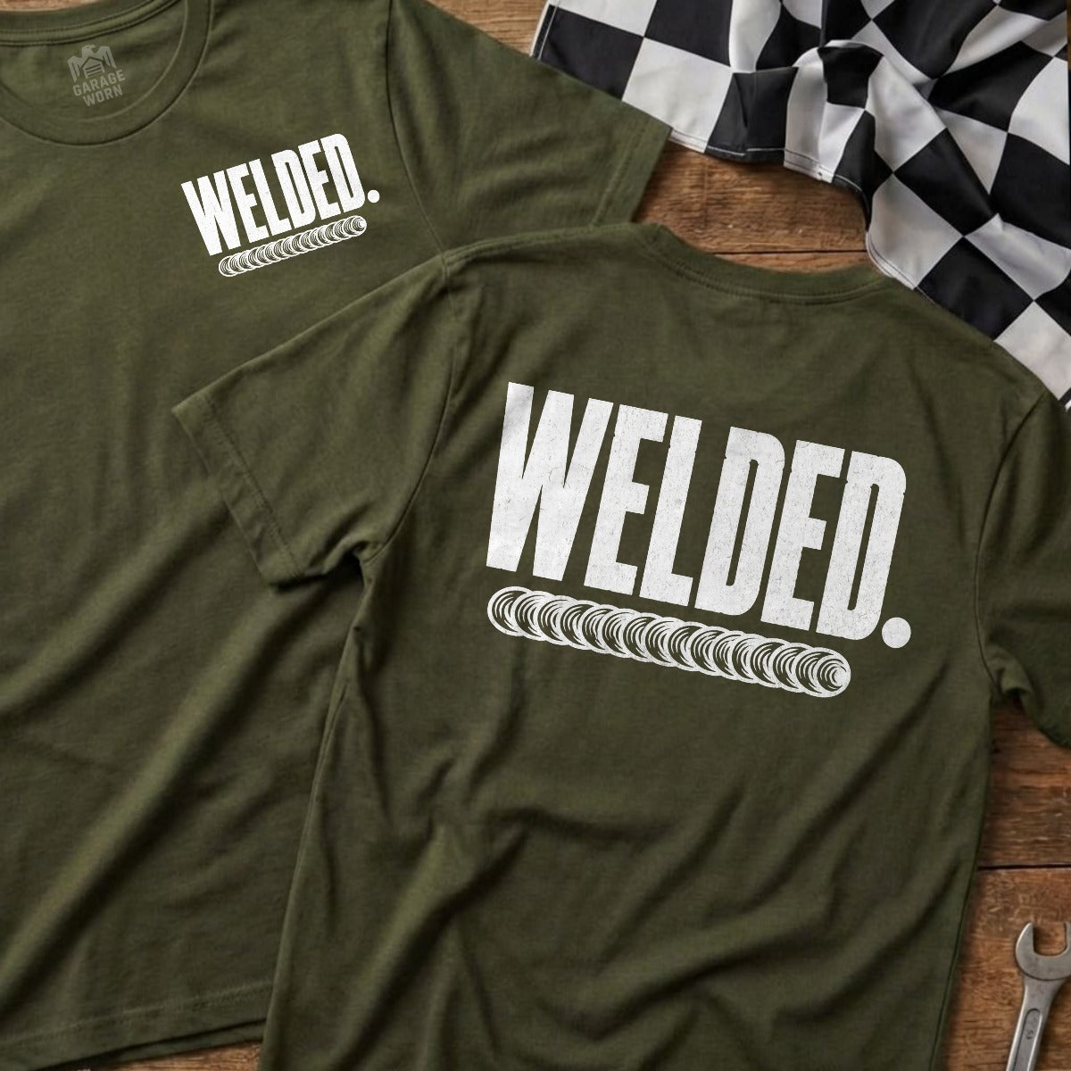 Military Green | Front & Back