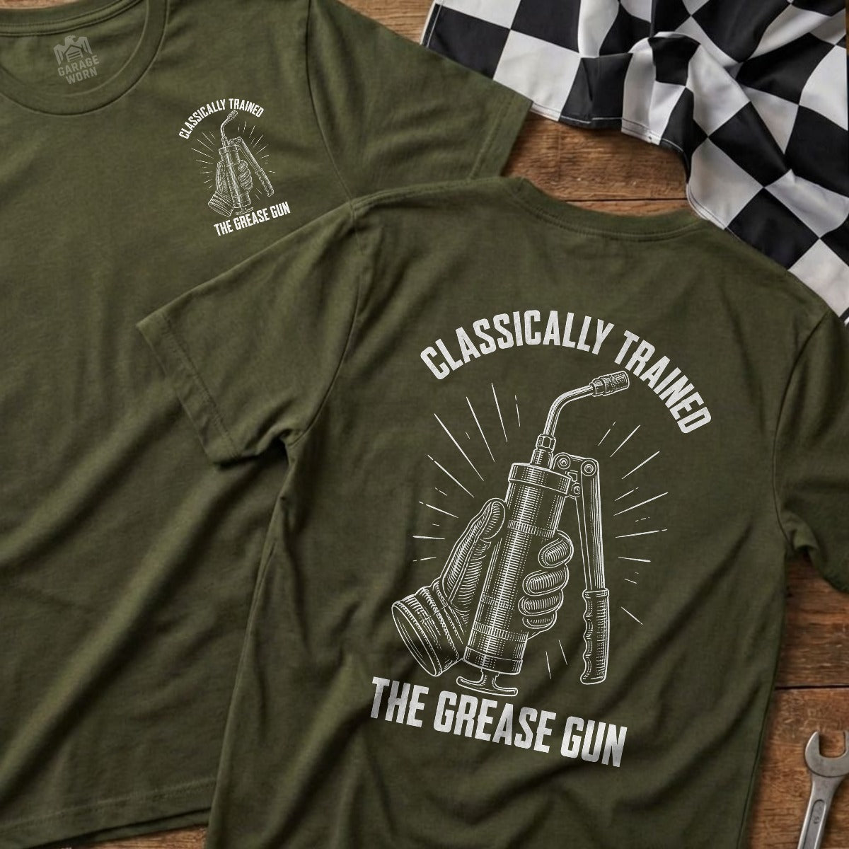 Military Green | Front & Back