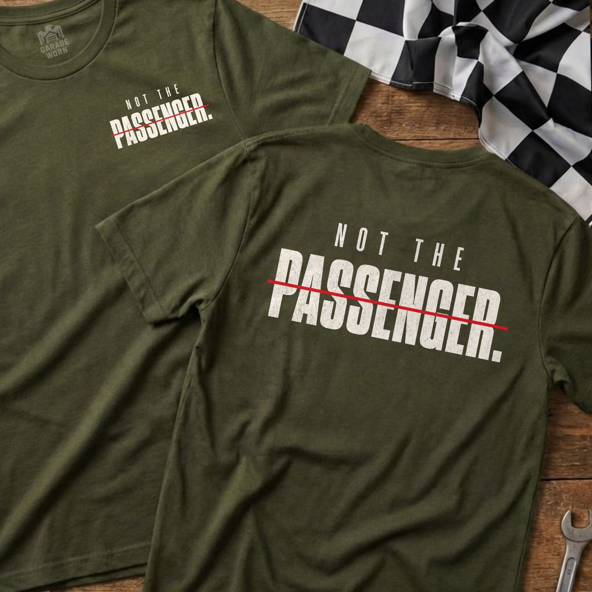 Military Green | Front & Back