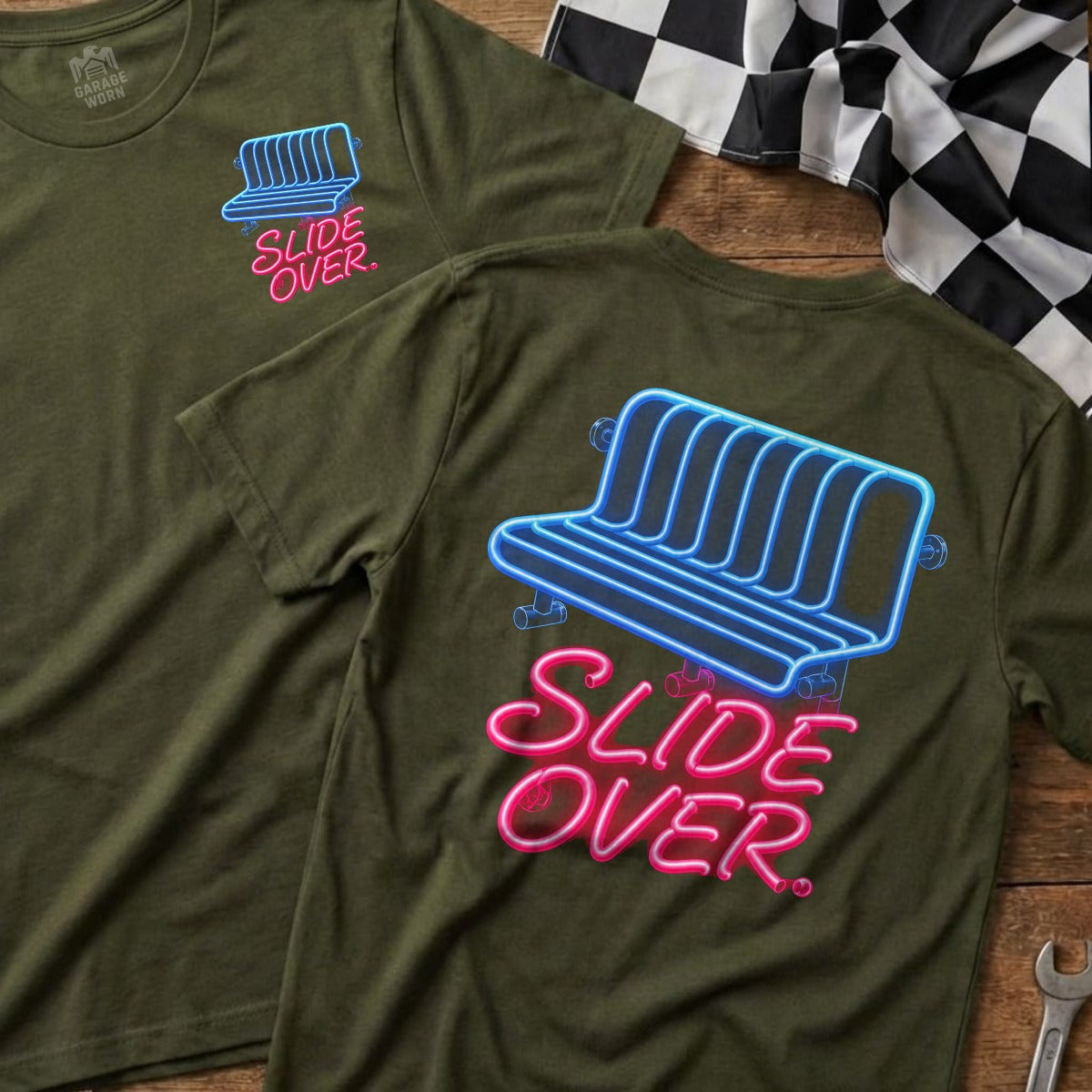 Military Green | Front & Back