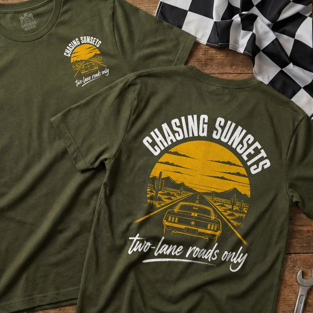 Military Green | Front & Back