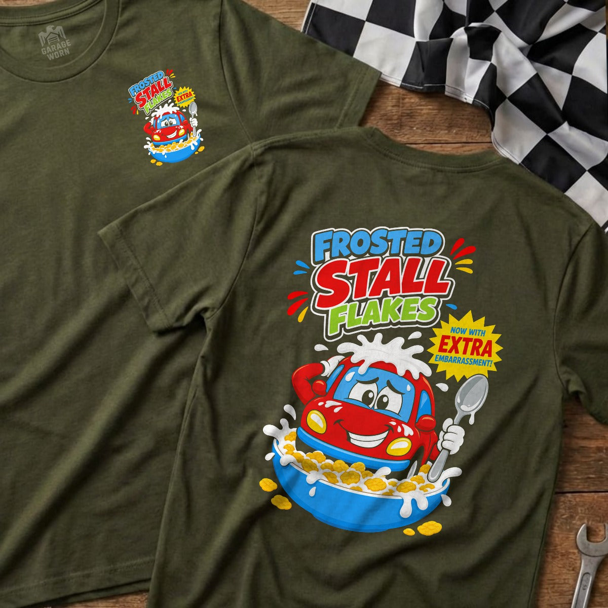 Military Green | Front & Back