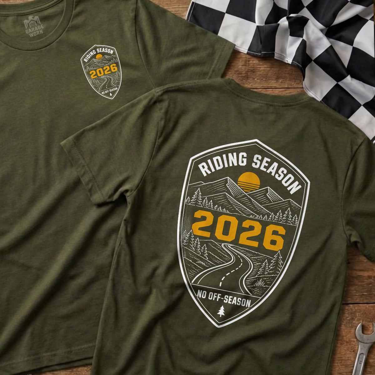 Military Green | Front & Back