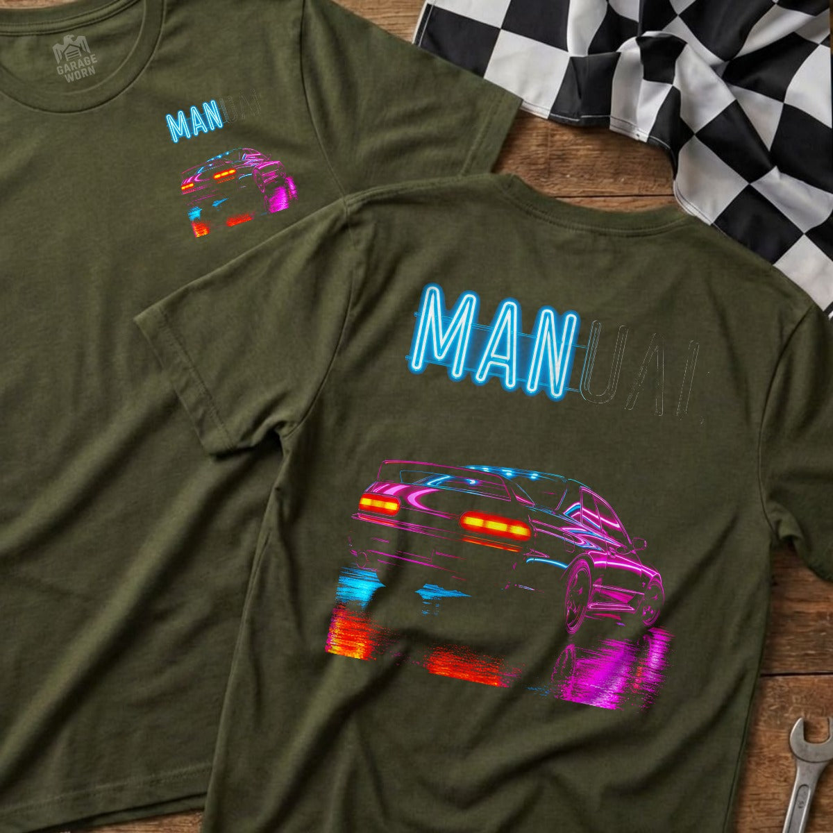 Military Green | Front & Back