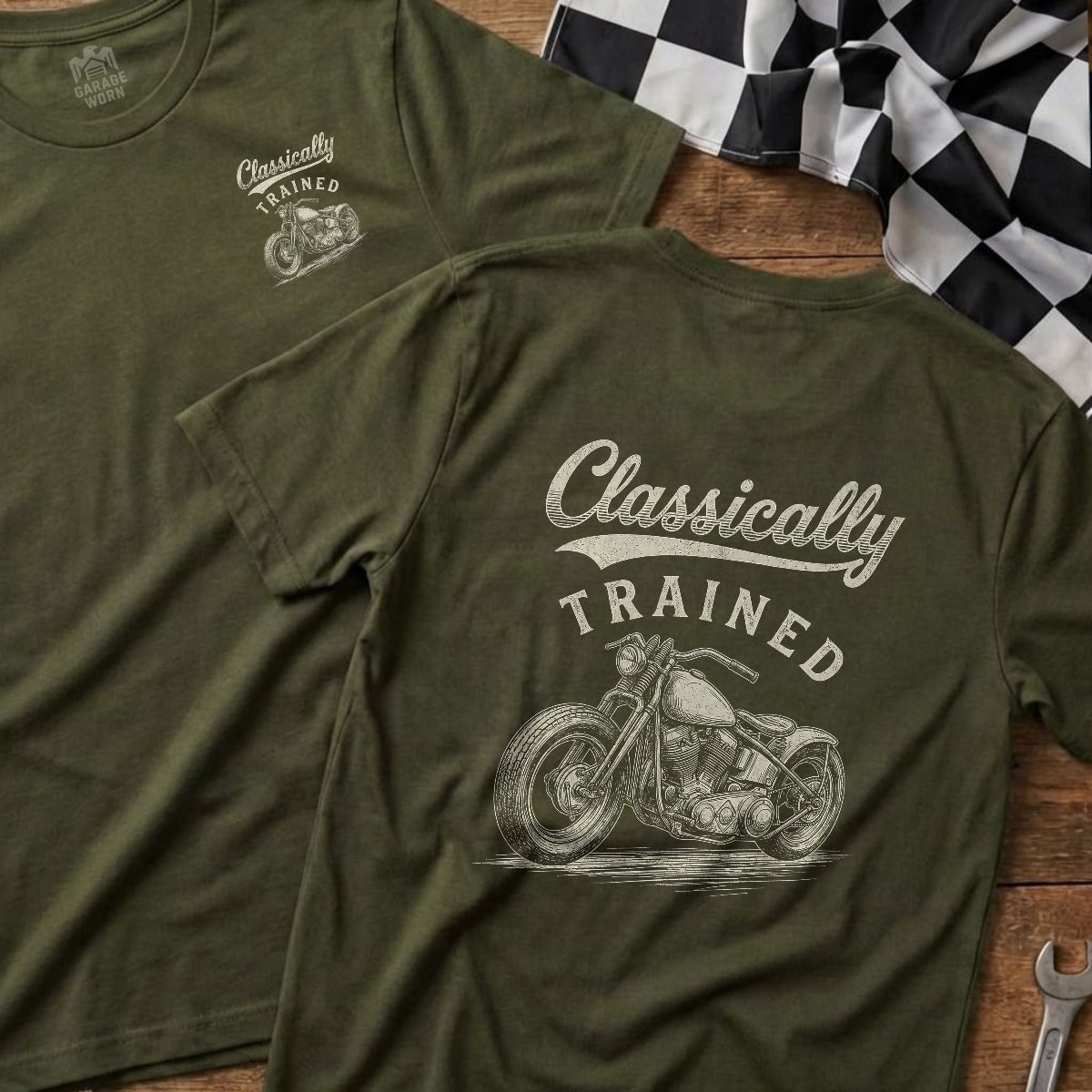 Military Green | Front & Back