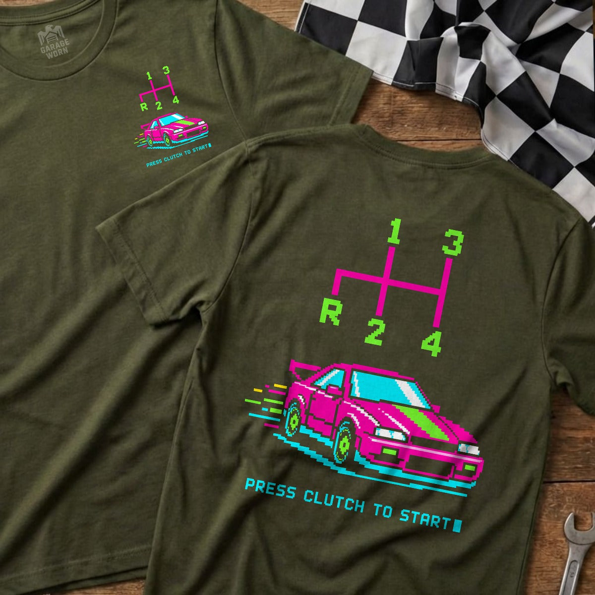 Military Green | Front & Back