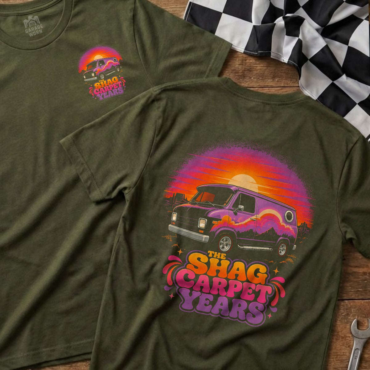 Military Green | Front & Back