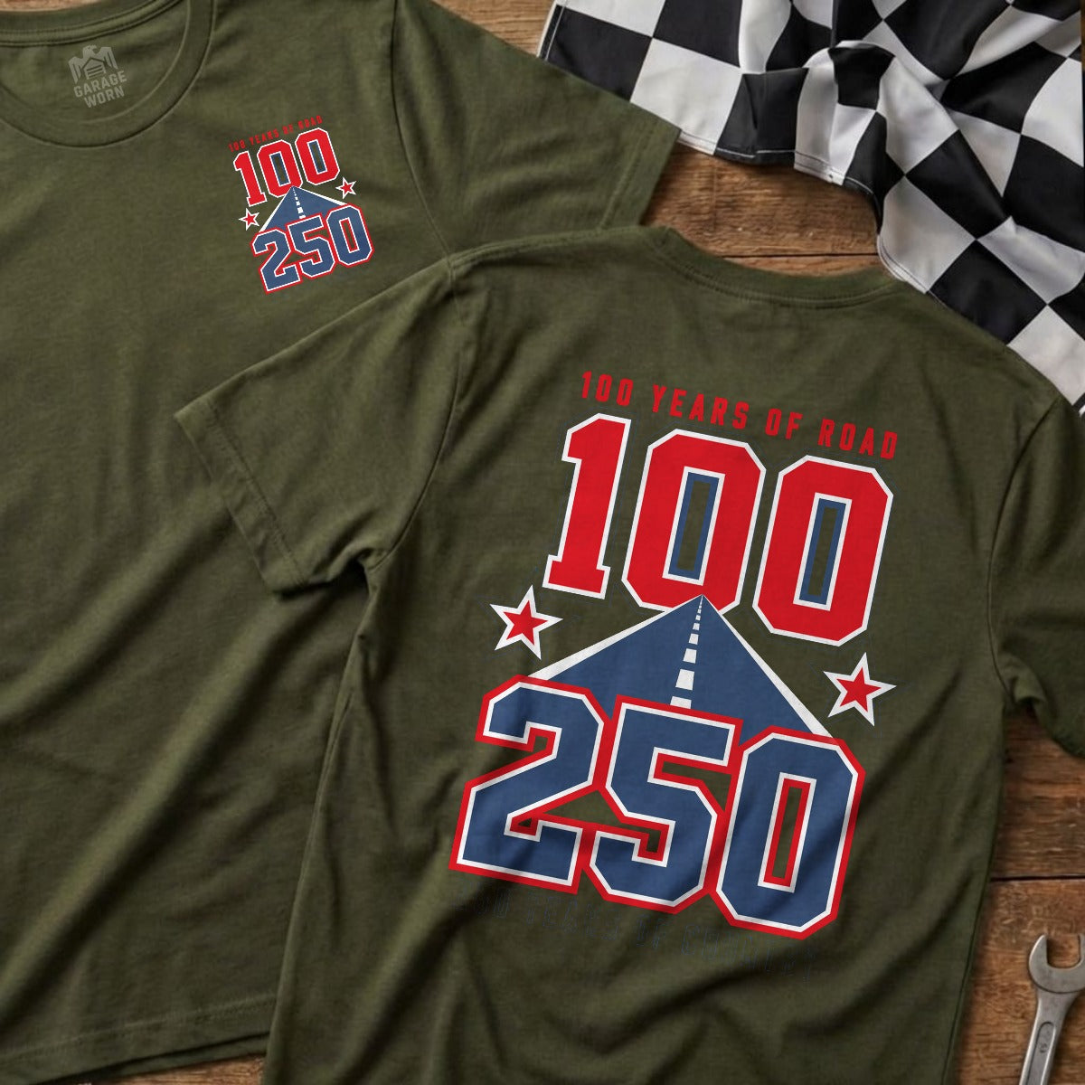 Military Green | Front & Back