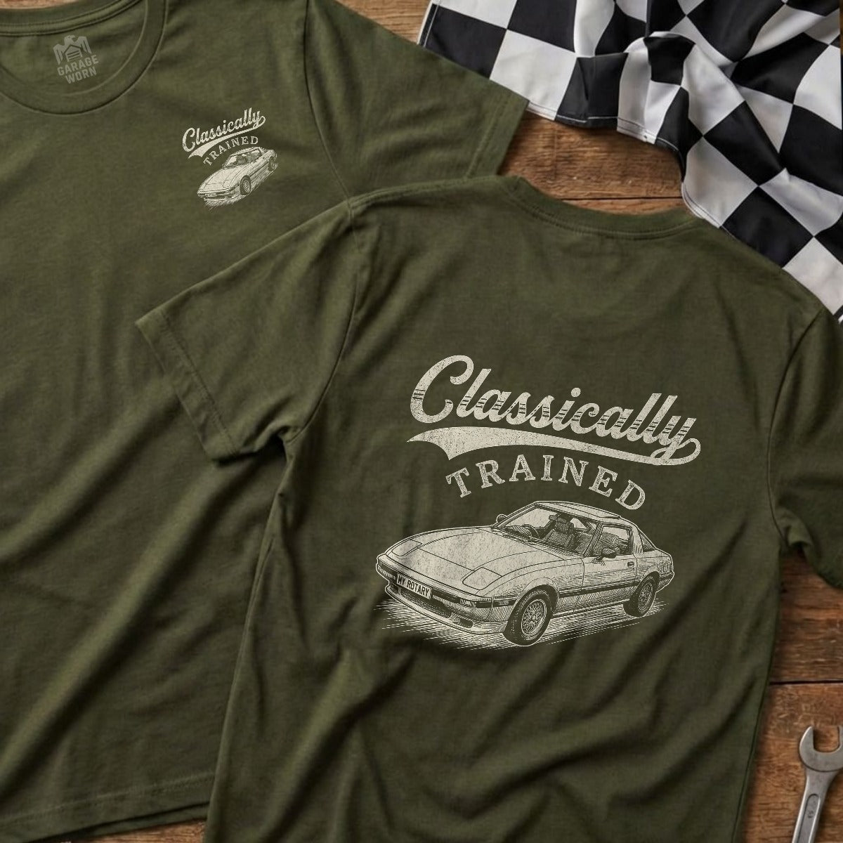 Military Green | Front & Back